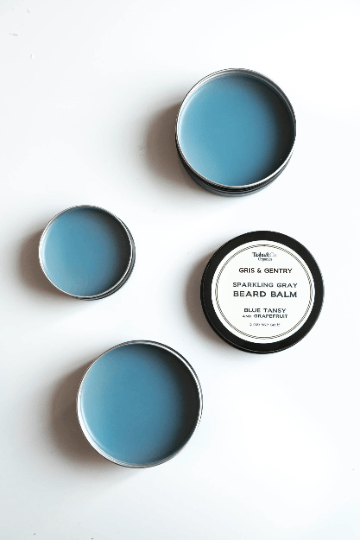 Gris and Gentry Sparkling Gray Beard Balm - helps keep the yellow out - Image 3