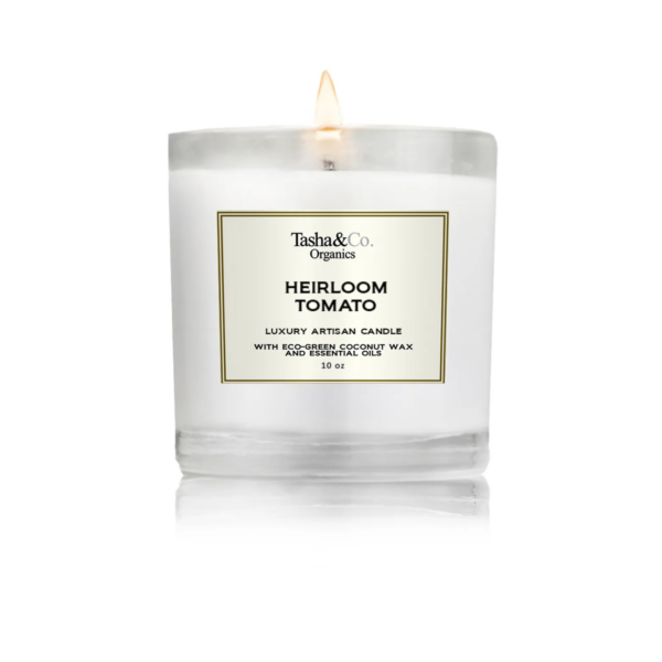 Heirloom Tomato and Basil Luxury Artisan Candle