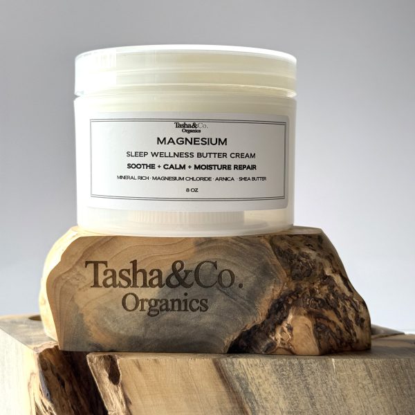 Magnesium Rich Sleep Wellness Butter Cream - with Arnica - Unscented