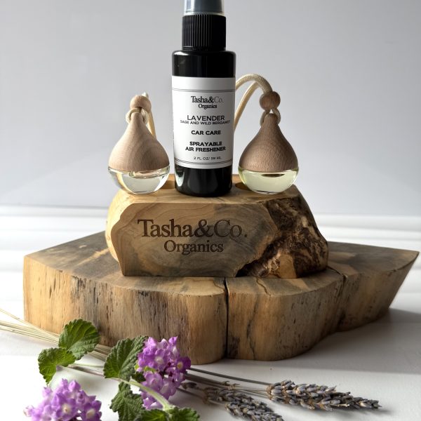 Car Diffuser and Freshener Spray - Lavender Sage and Wild Bergamot