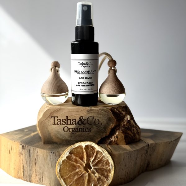 Car Diffuser and Freshener Spray - Red Currant and Citrus Notes