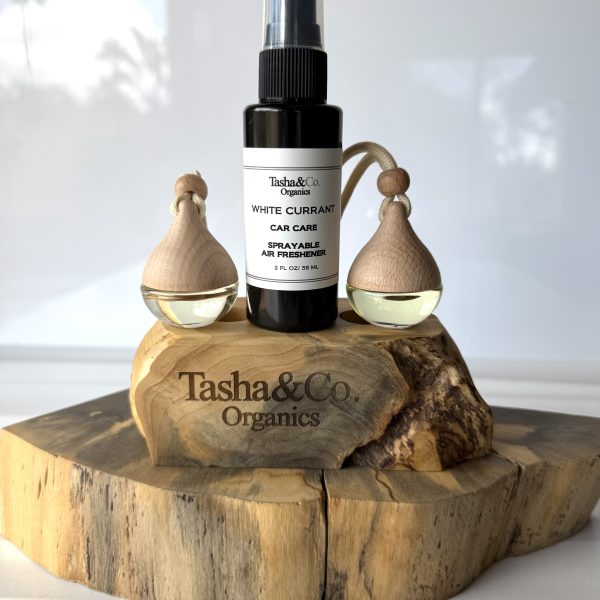 Car Diffuser and Freshener Spray - White Currant