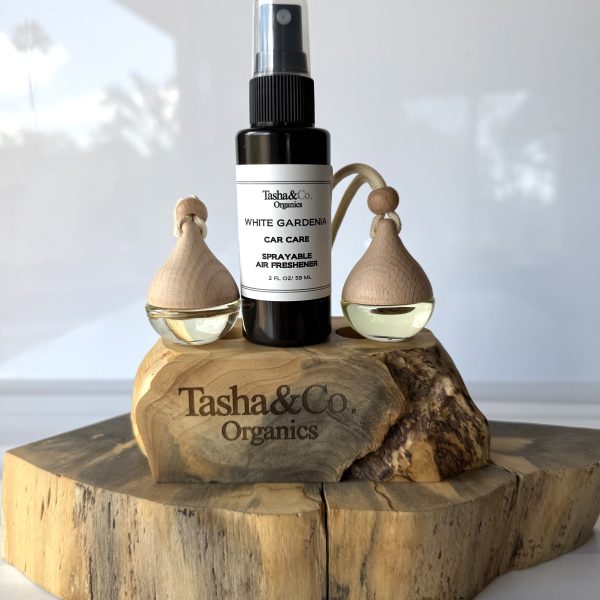 Car Diffuser and Freshener Spray - White Gardenia