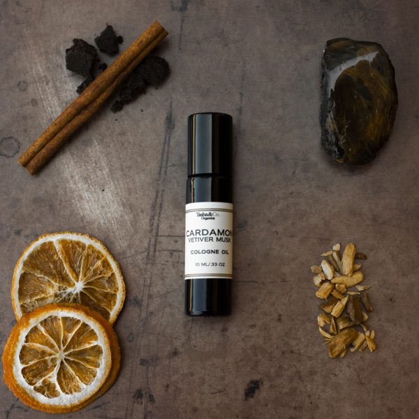 Cardamon Vetiver Musk Cologne Oil